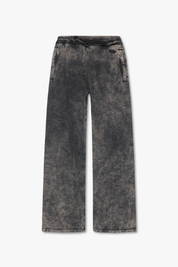 Grey 'P-TOPPAL' sweatpants Diesel - Vitkac HK